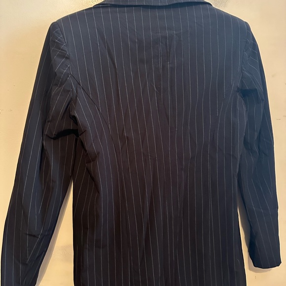 Peace Of Cloth NYC Cooper Zip Car Coat Women’s X-Small Majestic Stripe - Picture 5 of 11